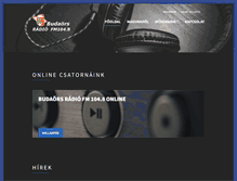 Tablet Screenshot of budaors-radio.hu